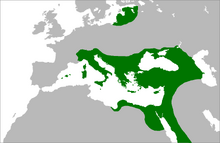 Location of The Byzantine Empire