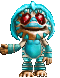 Male Turquoise & Pink Ettins v.2