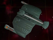 Klingon cargo ship image.