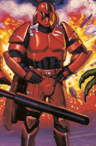 Les différents corps d'armée des Troupes Impériales Coruscantguard