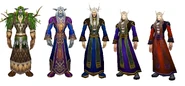 Oscaron - transformation from night elf to blood elf