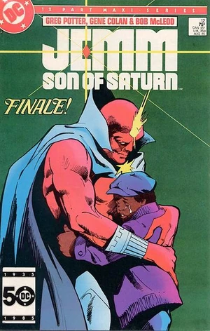 Cover for Jemm, Son of Saturn #12