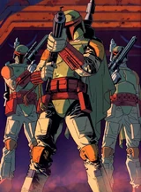 Mandalorians led by Boba Fett