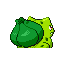 Imagen posterior de Bulbasaur variocolor en la tercera generación