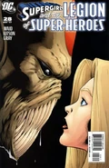 Supergirl and the LSH 28
