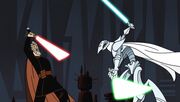 Dooku trainiert Grievous
