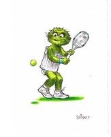 Oscar-Executes-Drop-Shot