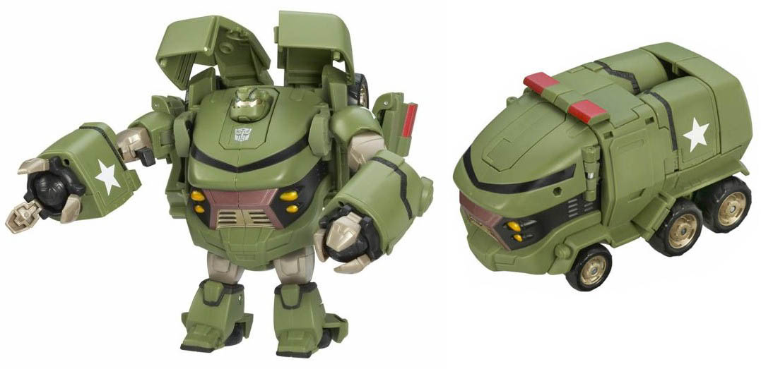 transformers animated bulkhead toys