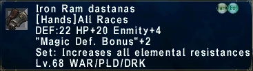 Iron Ram Dastanas