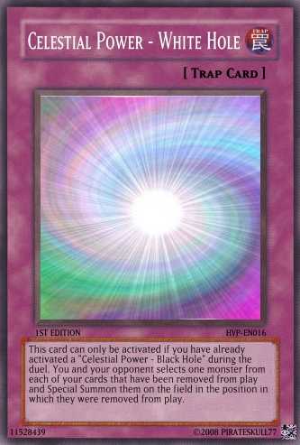 White Hole Card