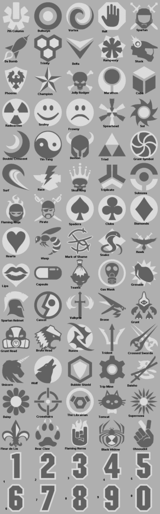 black ops emblems designs. All Multiplayer Emblem designs
