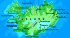 Map of Iceland