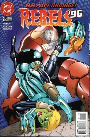 Cover for R.E.B.E.L.S. #15