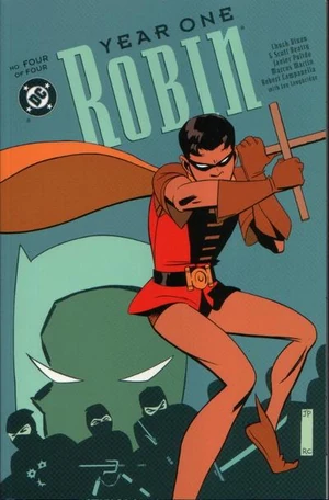Cover for Robin: Year One #4