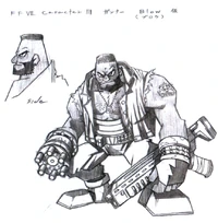 Artwork by Tetsuya Nomura.