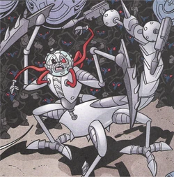 The Dark Egg Legion forces of New Megaopolis.