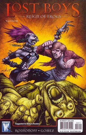 Cover for Lost Boys: Reign of Frogs #3