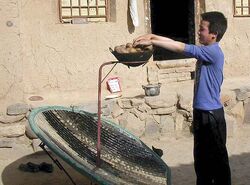 China august 2008 concrete cooker
