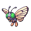 Imagen de Butterfree variocolor en Pokémon Rojo Fuego y Verde Hoja