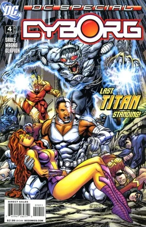 Cover for DC Special: Cyborg #4