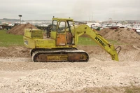 Hymac excavator at GDSF 08