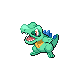 Imagen de Totodile variocolor macho o hembra en Pokémon Diamante y Perla