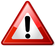 Caution sign