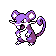 Imagen de Rattata en Pokémon Plata