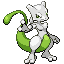 Imagen de Mewtwo variocolor en Pokémon Rubí y Zafiro