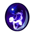 Small Twirling Blue Fairywork