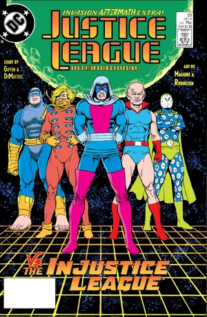 Cover for Justice League International #23