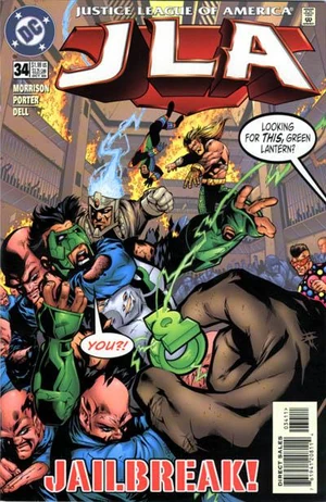 Cover for JLA #34