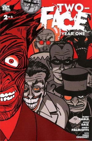 Cover for Two-Face: Year One #2