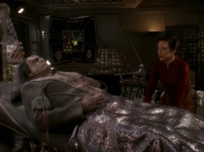 Kira watches over Ghemor