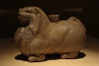 CMOC Treasures of Ancient China exhibit - celadon candle holder