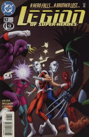 Cover for Legion of Super-Heroes #93