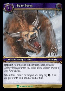 Bear Form