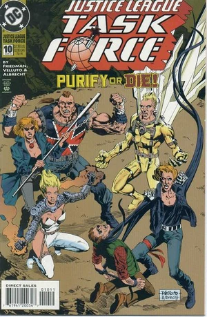 Cover for Justice League Task Force #10