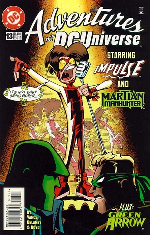 Cover for Adventures in the DC Universe #13