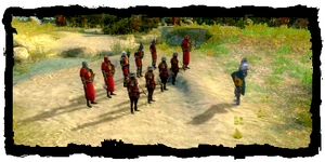 Scenes Order gathering Act IV