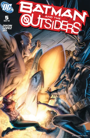 Cover for Batman and the Outsiders #5