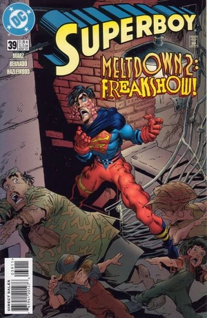Cover for Superboy #39