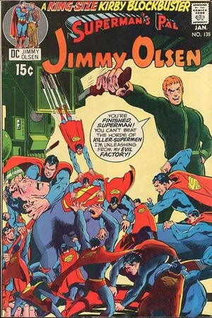 Cover for Superman's Pal, Jimmy Olsen #135