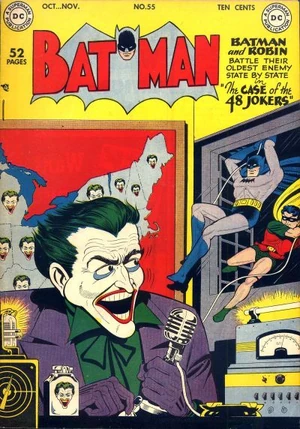 Cover for Batman #55