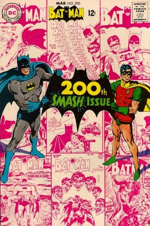 Cover for Batman #200