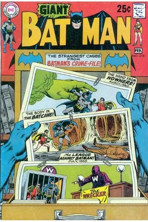 Cover for Batman #218
