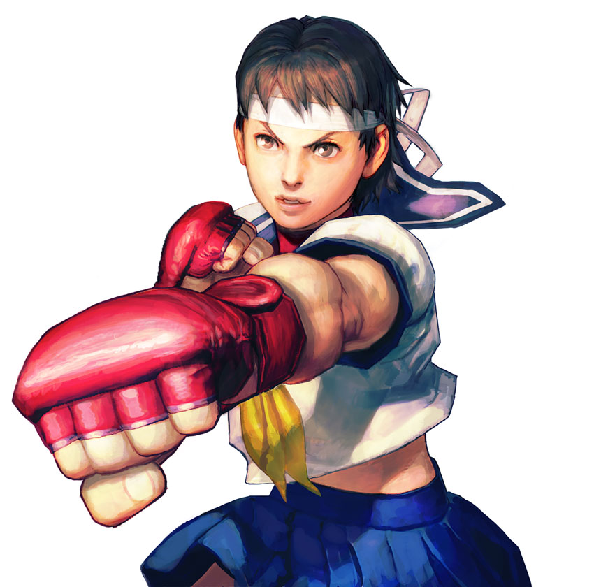 sakura street fighter. Featured on:Sakura, User: