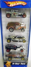 07 Hot Wheels Pirates 5-Pack