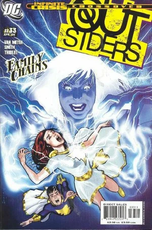 Cover for Outsiders #33