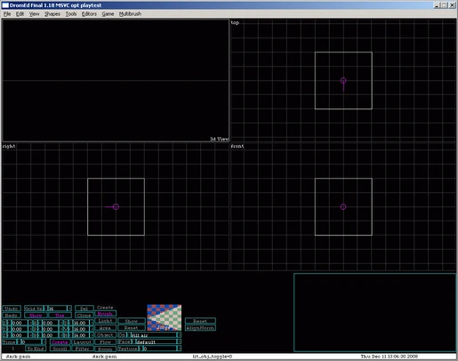 DromEd basic screen